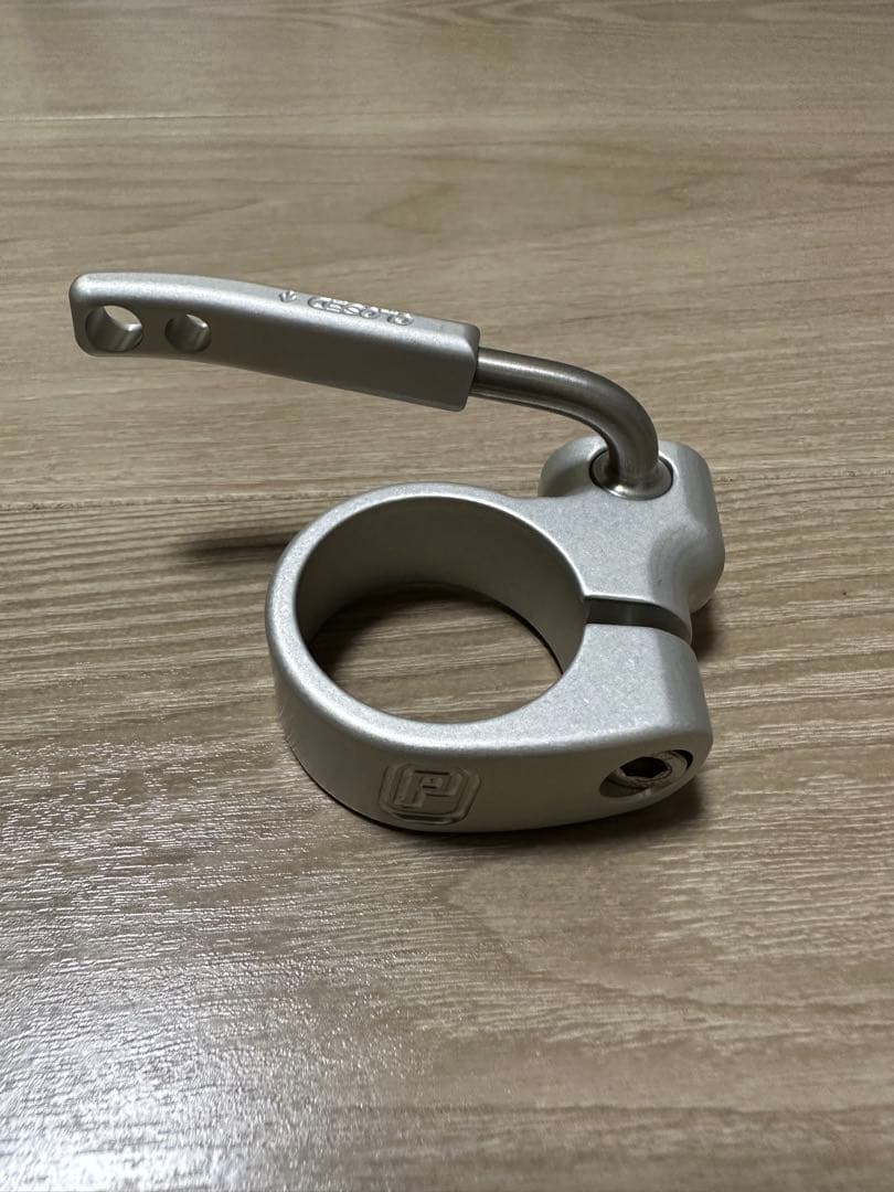 Paul シートポスト　シルバー　31.8mm