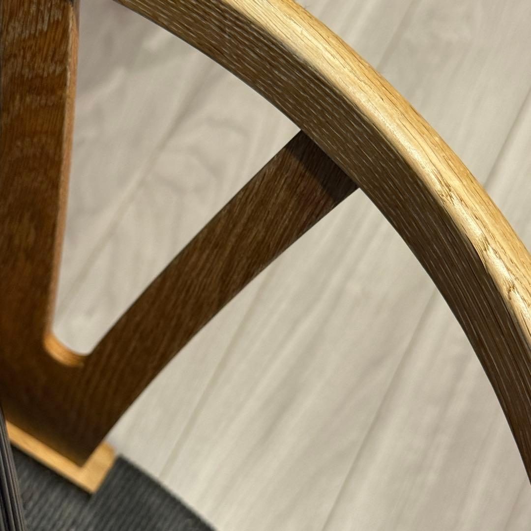 ワイチェア（オーク材・オイル仕上げ・ブラックペーパーコード）