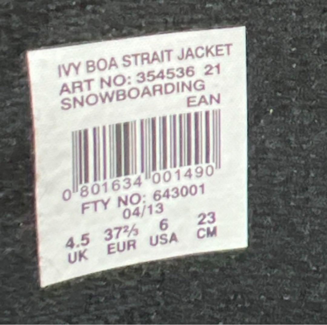 【即日発送】SALOMON サロモン IVY BOA アイビーボア 23.0cm