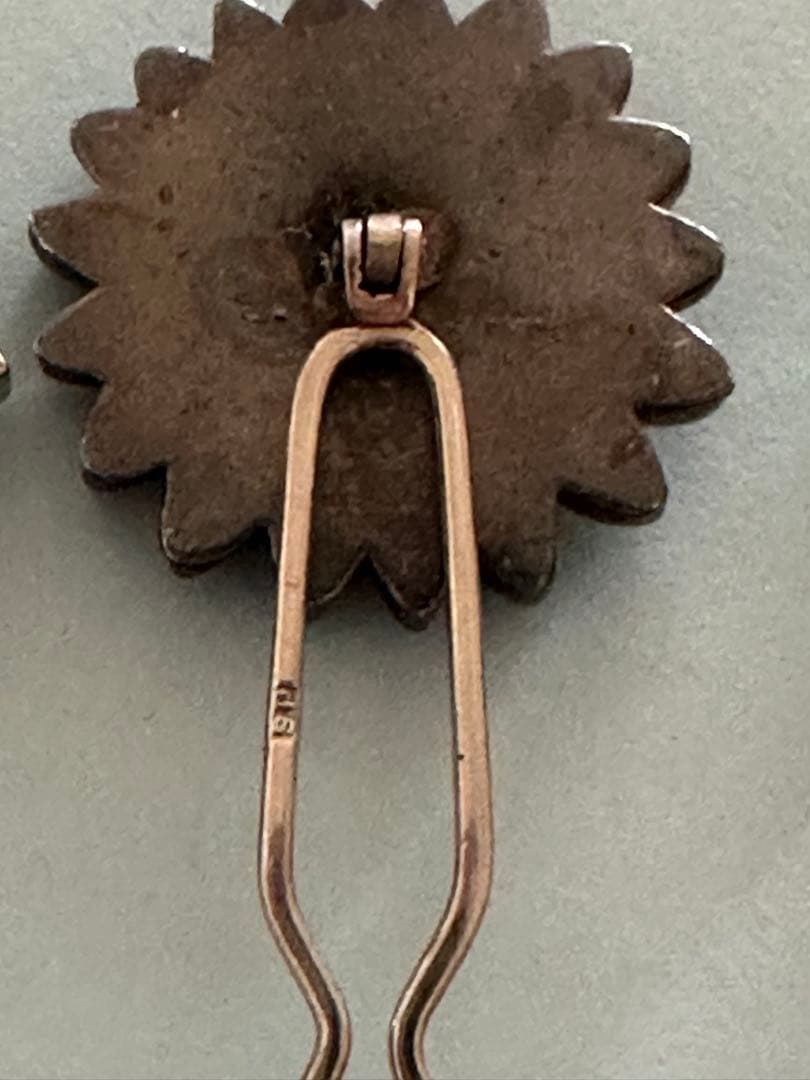 ヴィンテージかんざしヘアピン5本と指輪1個