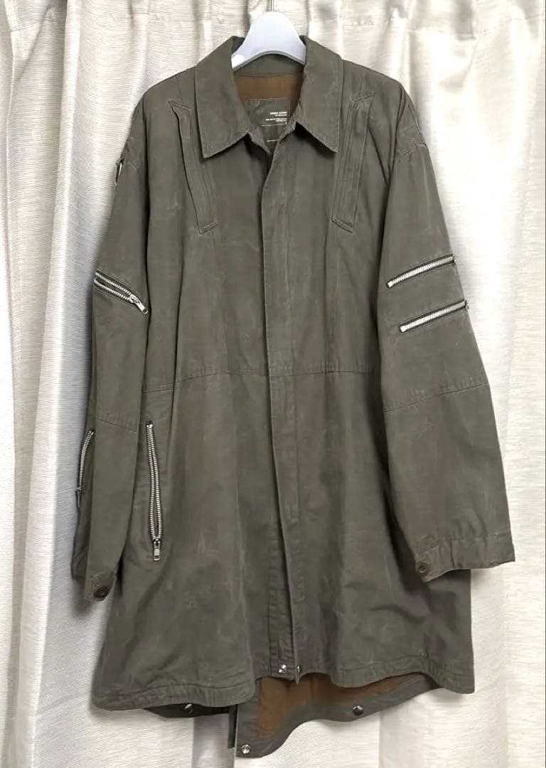 00AW UNDERCOVER メルティングポット期 ミリタリージップコート
