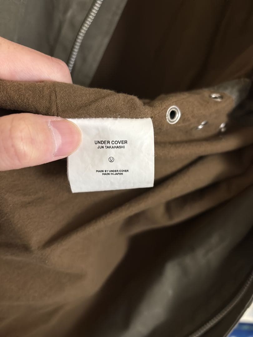 00AW UNDERCOVER メルティングポット期 ミリタリージップコート