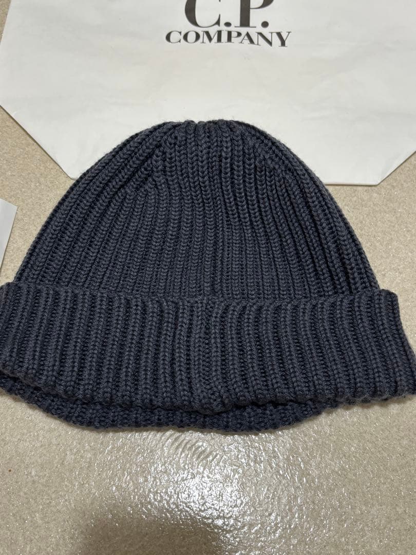 C.P.company ゴーグルビーニー　ネイビー