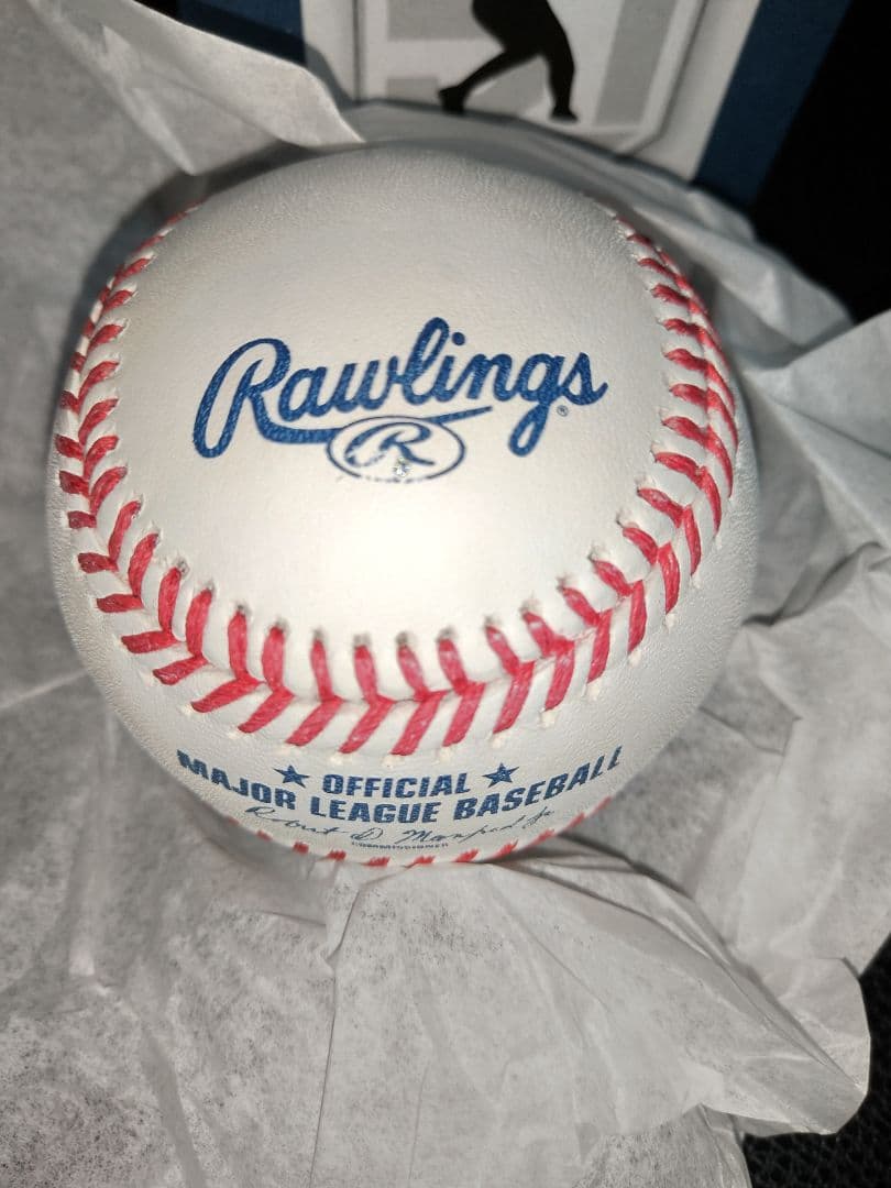 イチロー直筆サインボール 2022年シアトル・マリナーズ球団殿堂入り記念ロゴ入り