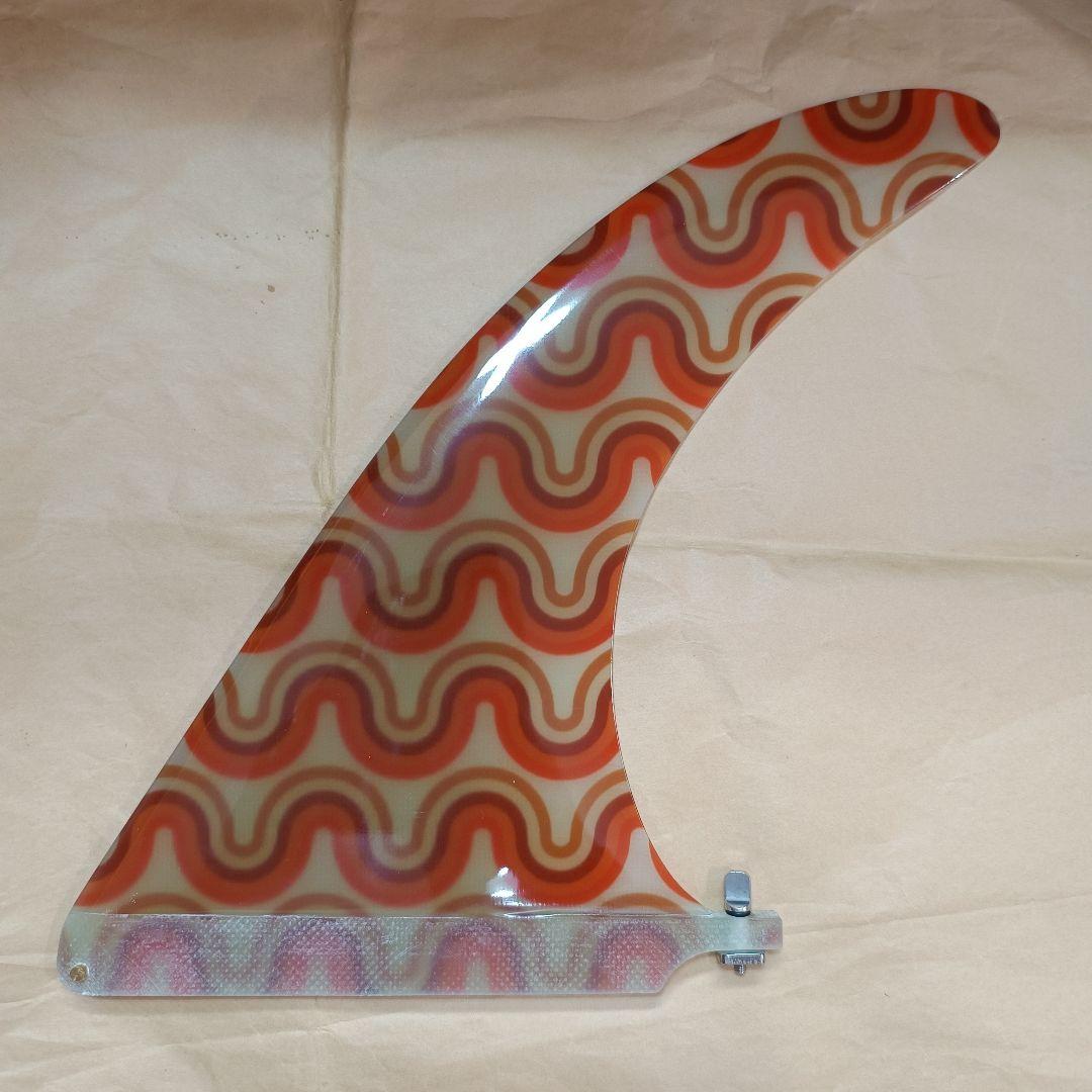 10インチセンターフィン　ロングボード　シングルフィン