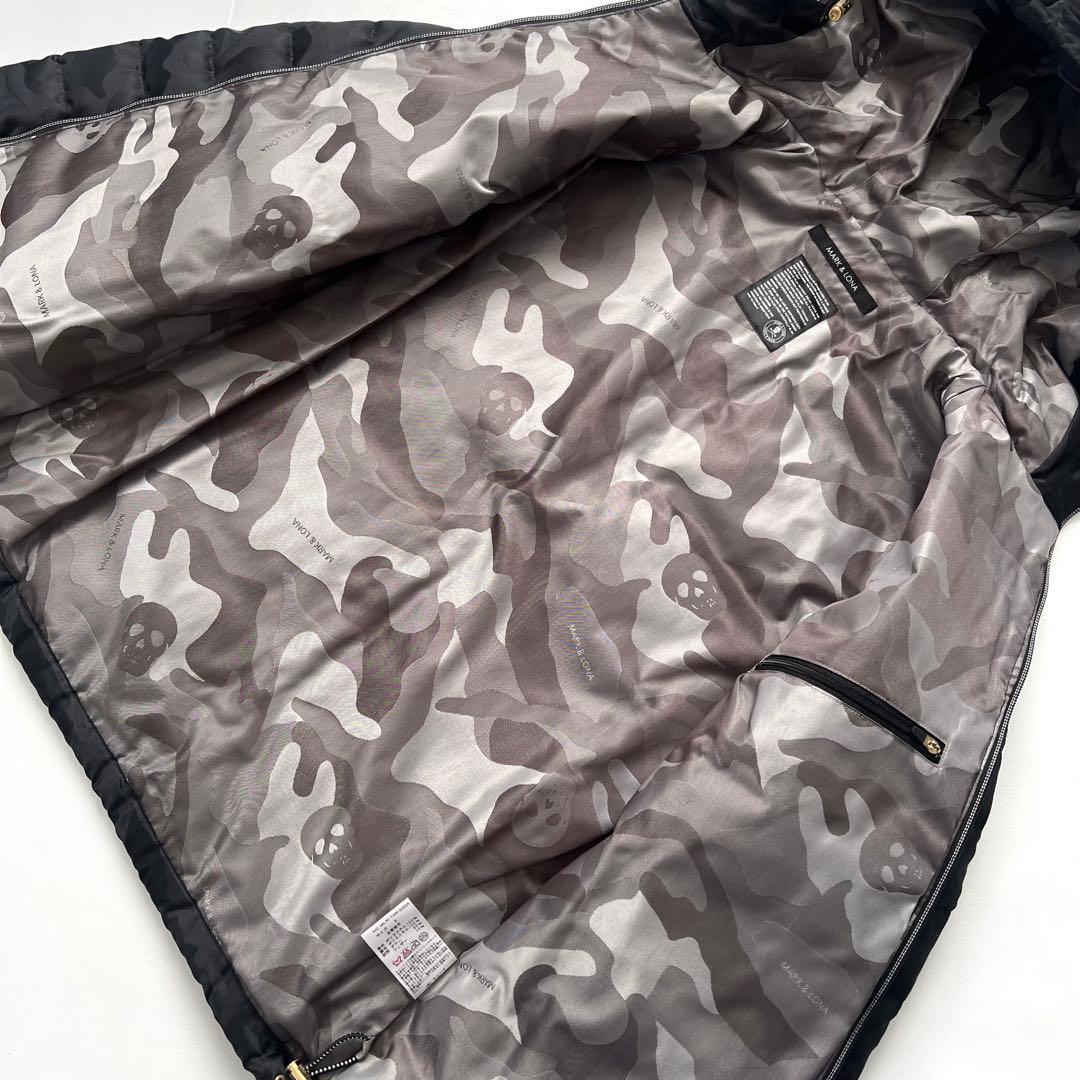 MARK&LONA マークアンドロナ　カモフラ　ダウンジャケット　レディース　S