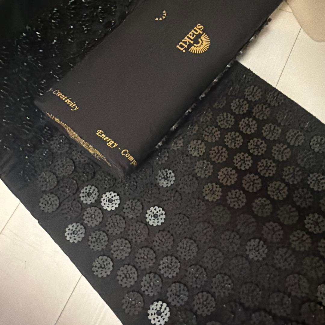 【正規品】シャクティマット&ピロー ブラック　オリジナル