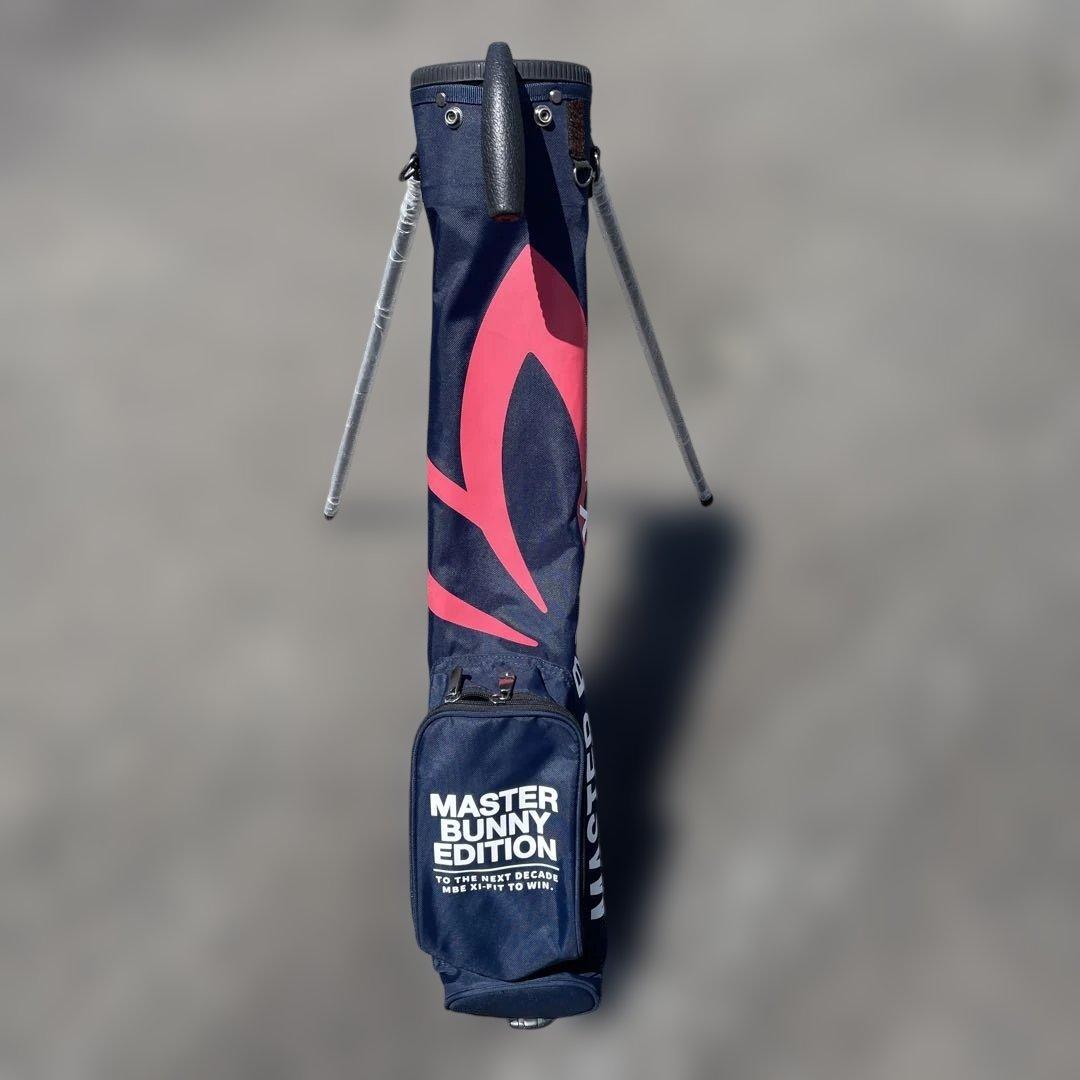 MASTER BUNNY EDITION キャディバッグ ネイビー サブバッグ MASTER