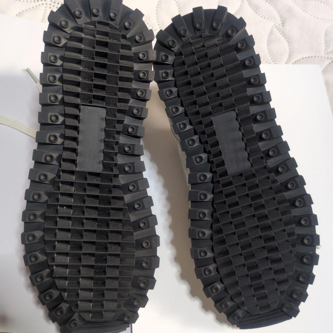 マリークワント　デイジーエンブロコンビ スニーカー　グレー　22.5cm