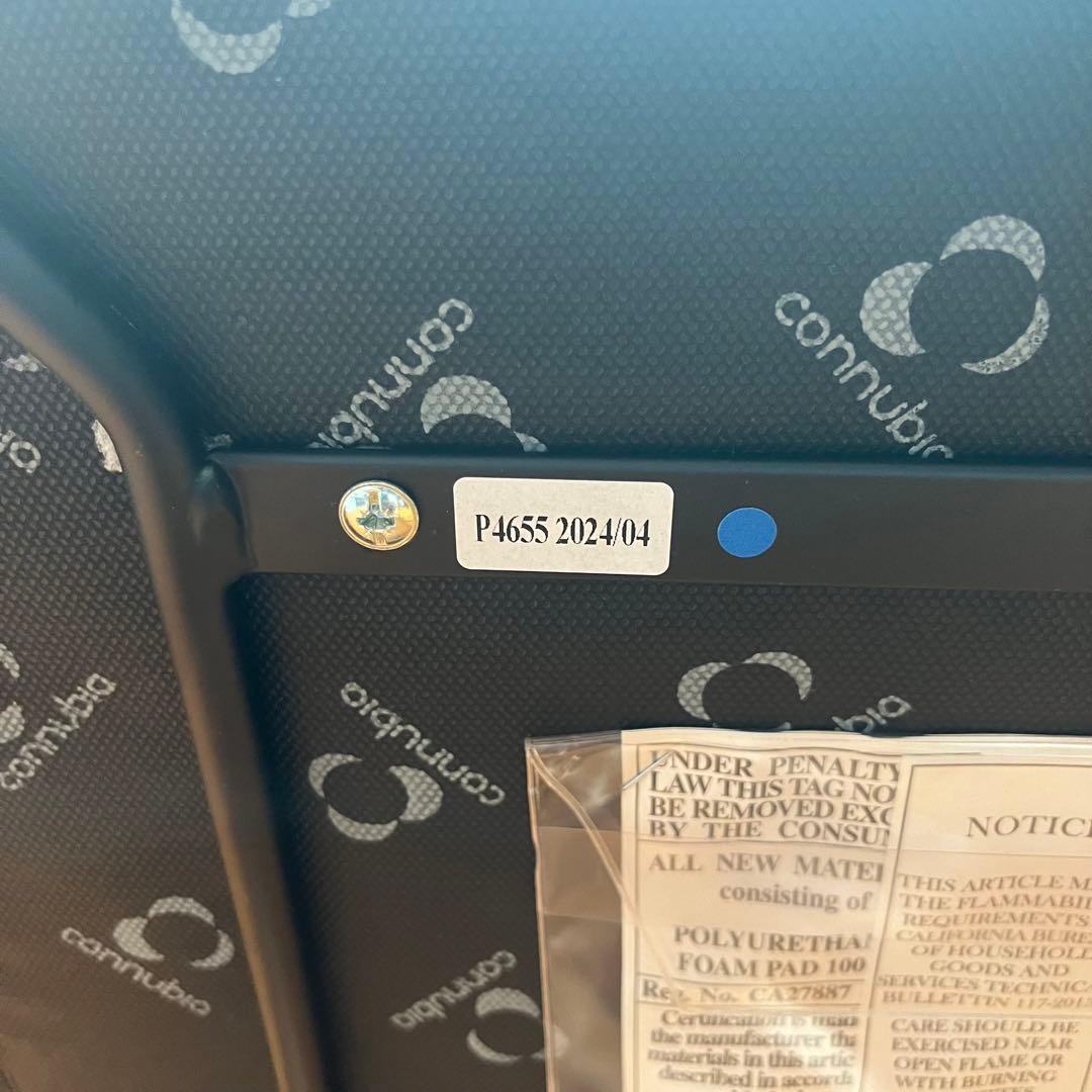 【美品】カリガリス　コヌビア　ニューヨーク　チェア　本革　ブラック　2024年製