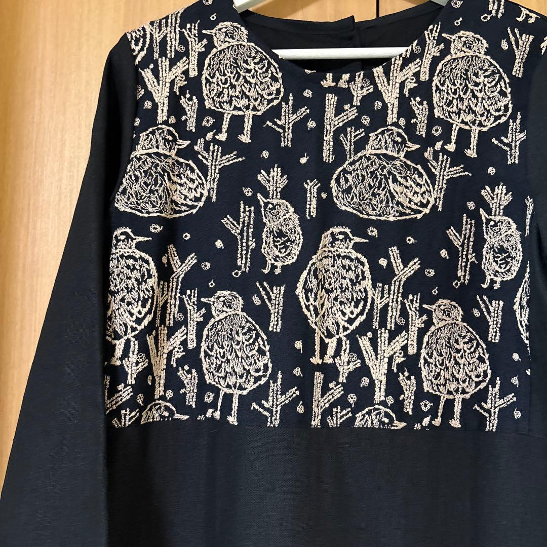 ミナペルホネンハンドメイドワンピース