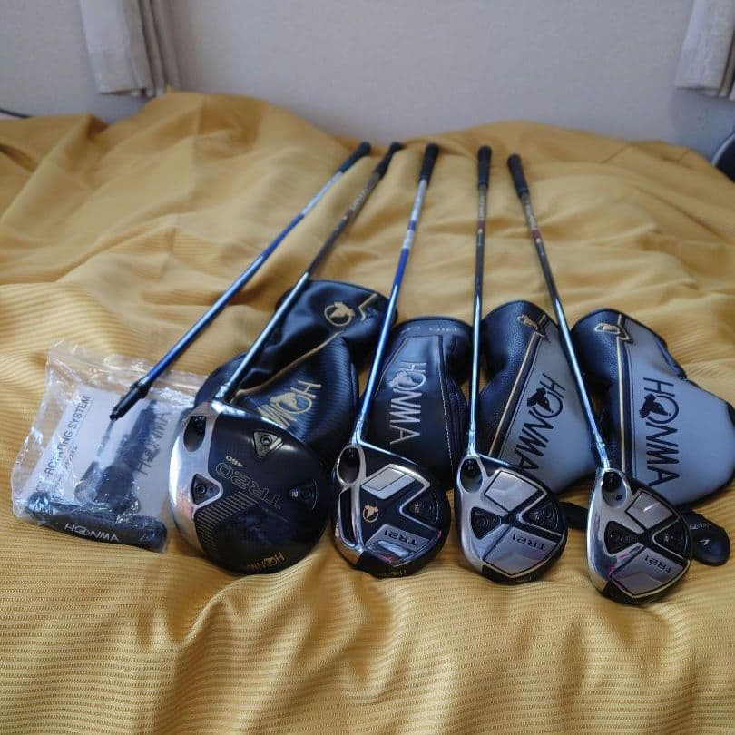 HONMA TR20 TR21 ウッド クラブセット カスタムシャフト付き
