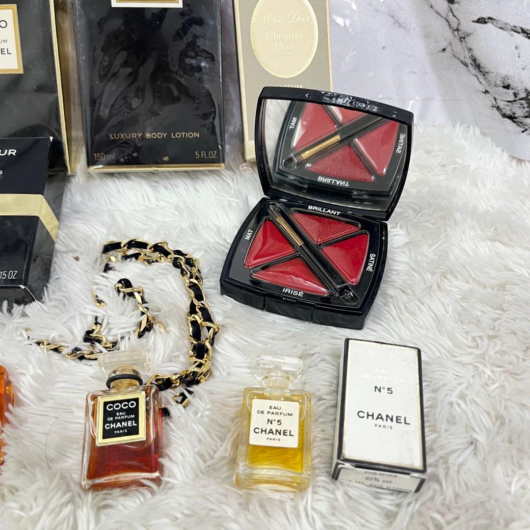 CHANEL 香水セットとリップカラー