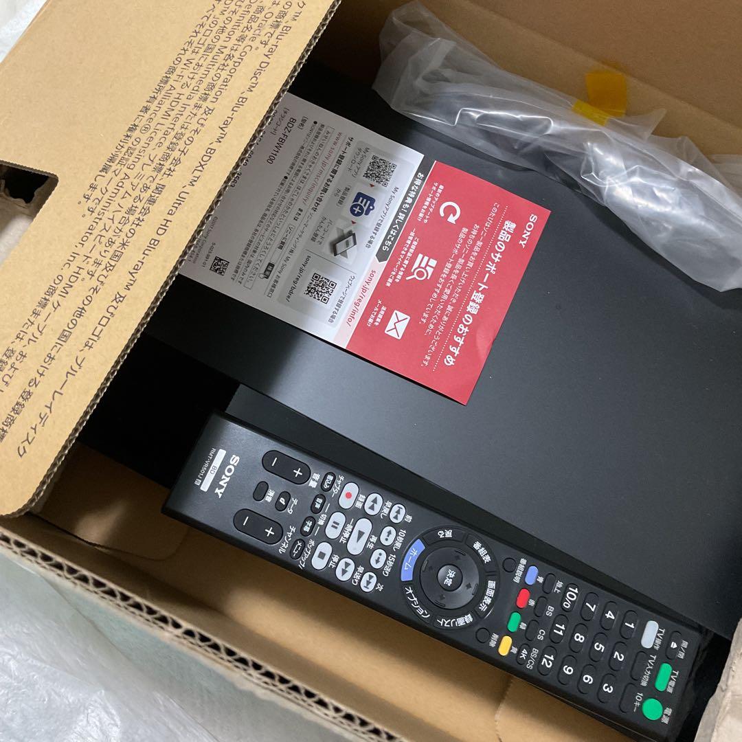 のりまき1TB 2チューナー 4Kレコーダー BDZ-FBW1100 4K