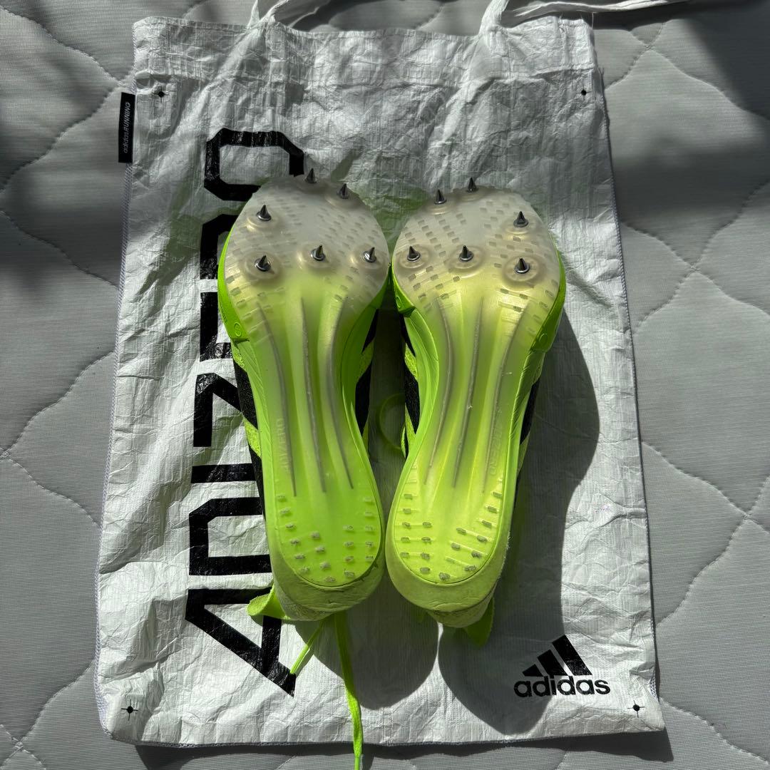 adidas　ADIZERO　SP3　イエロー　23.5cm
