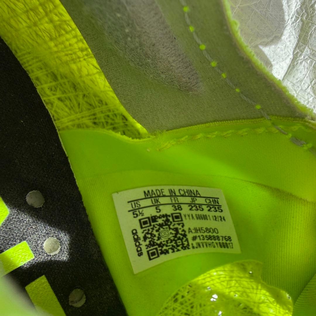 adidas　ADIZERO　SP3　イエロー　23.5cm