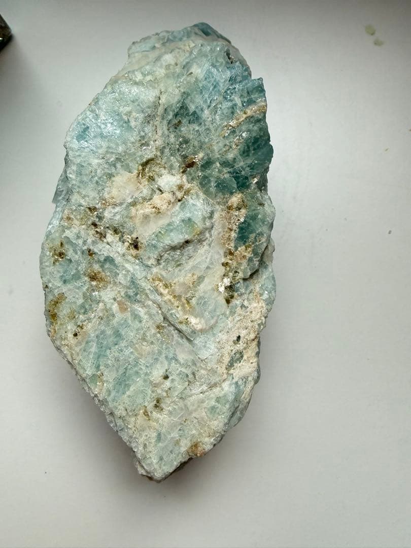 オーラソーマ ボトル＆イギリスデヴォーラショップ購入アクアマリン原石