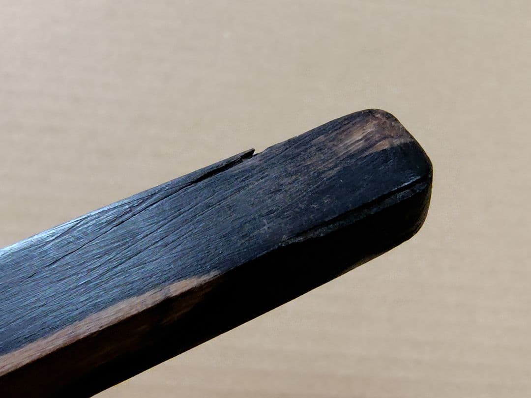 「真栄堂」最初期　三線黒木棹　昭和名工作