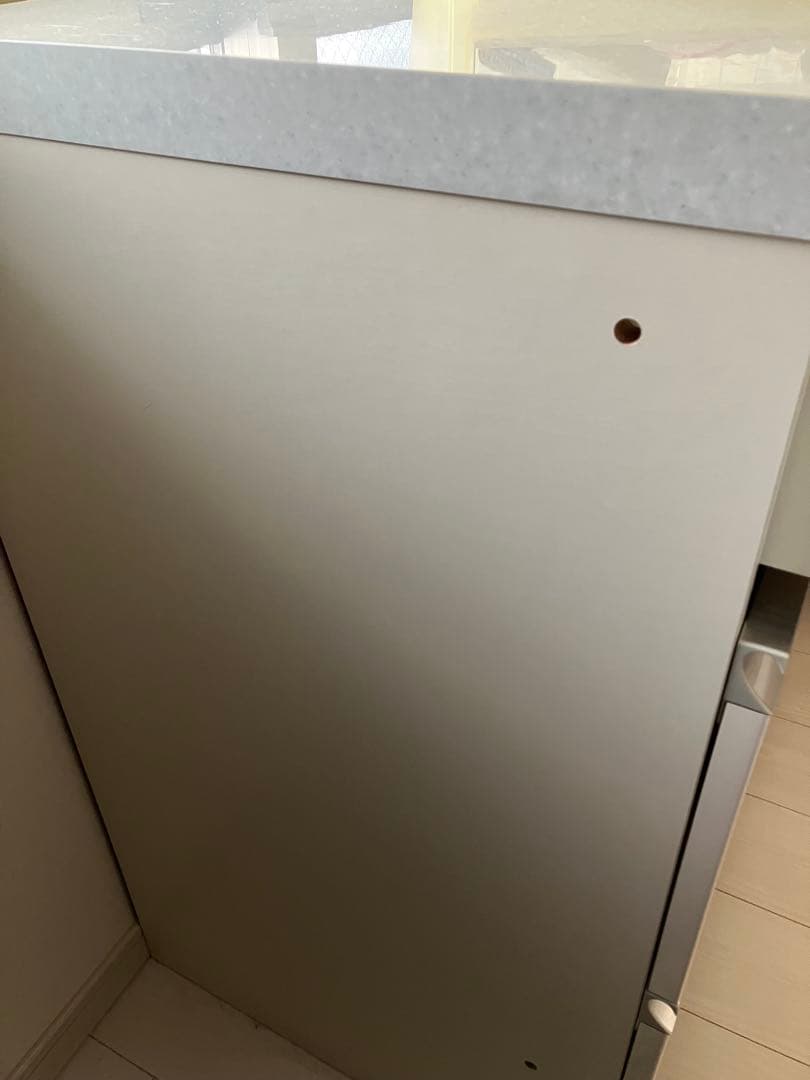 《送料込み》Pamouna パモウナ 120ホワイト食器棚 引き出し付き