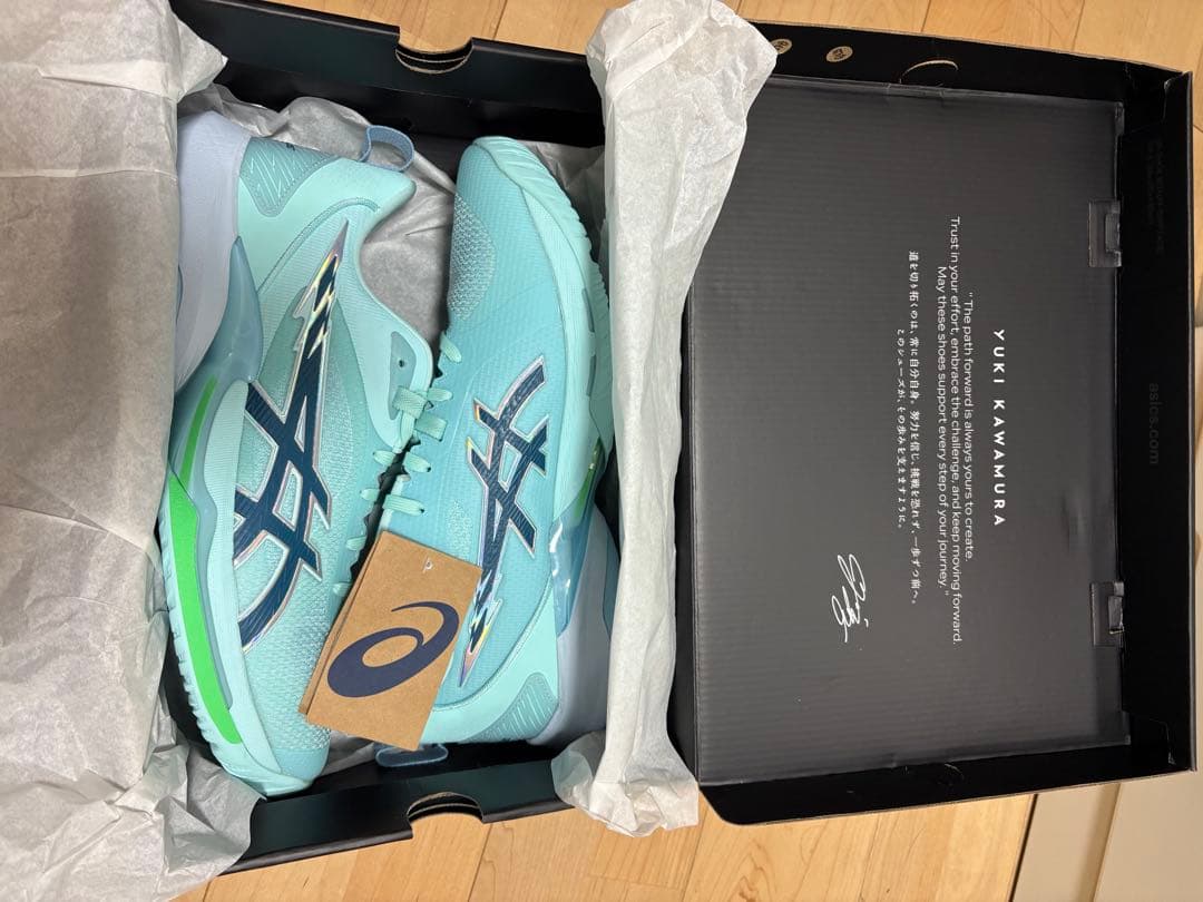 【新品未使用】asics SWIFTACE YUKI 河村勇輝 バスケ シューズ