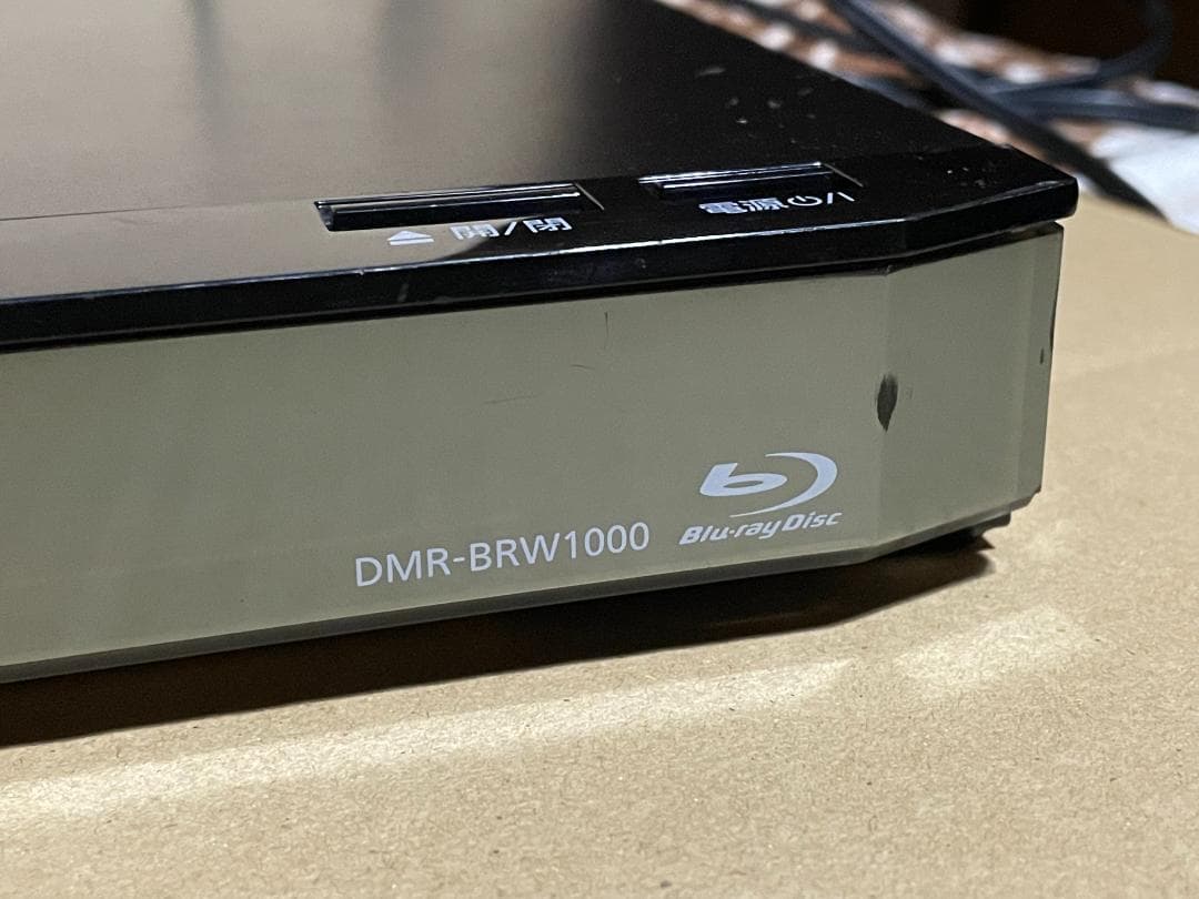 Panasonic 　ブルーレイレコーダー「DMR-BRW1000」　中古