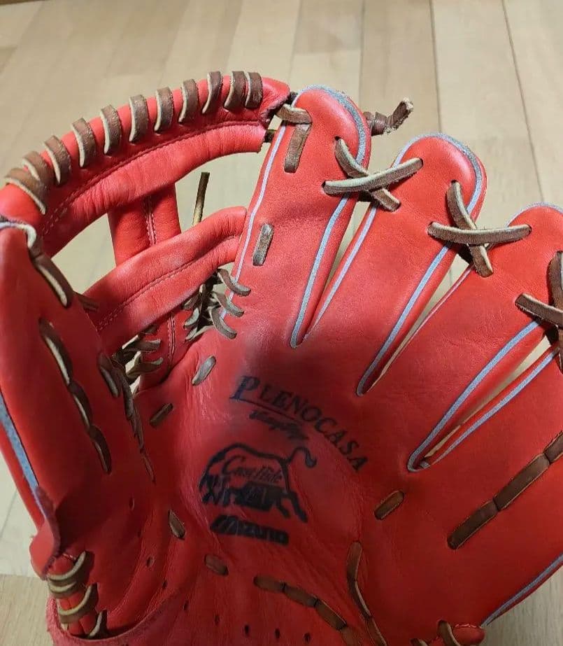 Mizuno Victory Stage 硬式グローブ オレンジ