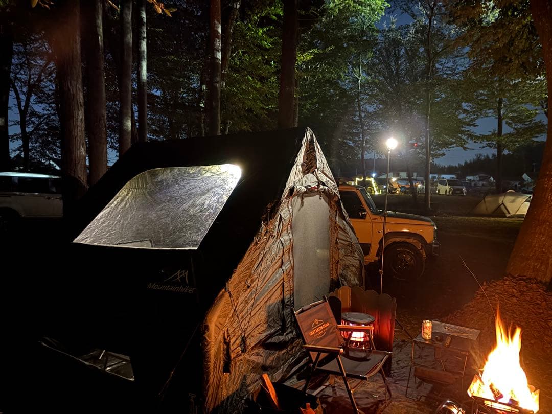 そ*も様 一回使用　希少ブラックMountainhikerインフレータブル　エア