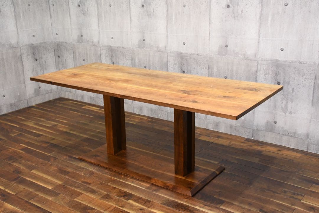 DBC14 ウォールナット無垢材 W180cm ダイニングテーブル LDテーブル