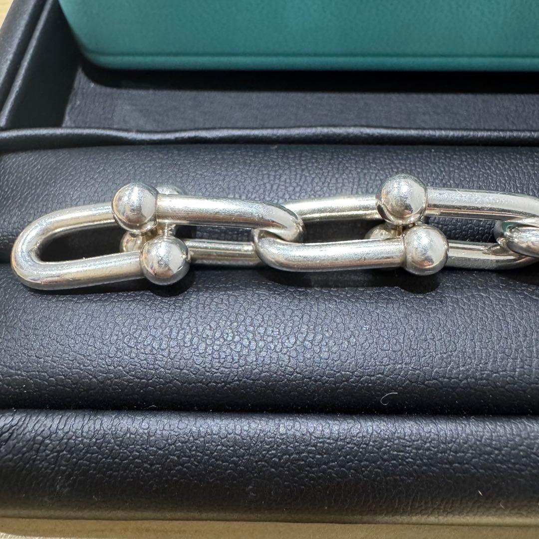 ティファニー ハードウェア ラージリンク ブレスレット14コマ925 62.5g