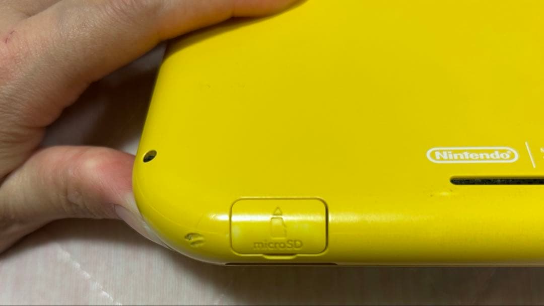 ジャンク品 SwitchLight イエロー