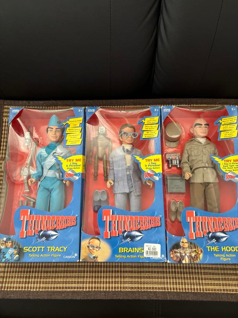 サンダーバード Thunderbird トーキングアクションフィギュア5体