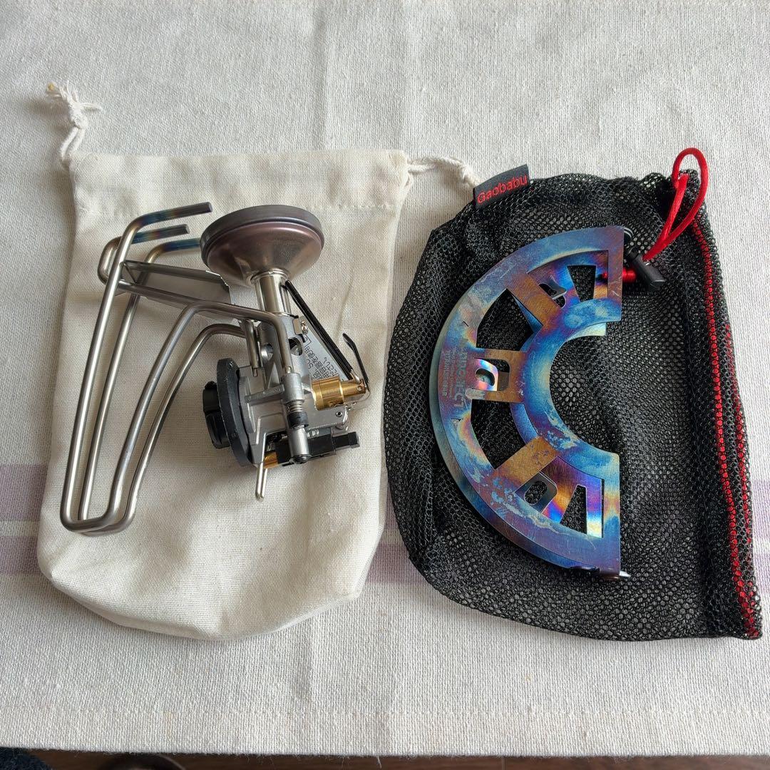 ⭐︎SOTO レギュレーターストーブ TriTrail ST-350 チタン製五徳