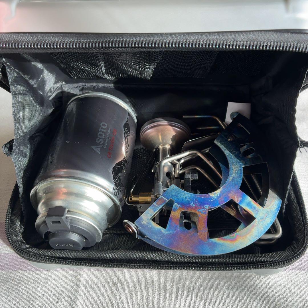 ⭐︎SOTO レギュレーターストーブ TriTrail ST-350 チタン製五徳
