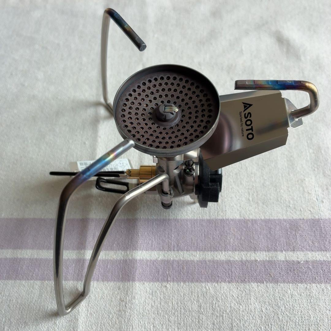 ⭐︎SOTO レギュレーターストーブ TriTrail ST-350 チタン製五徳