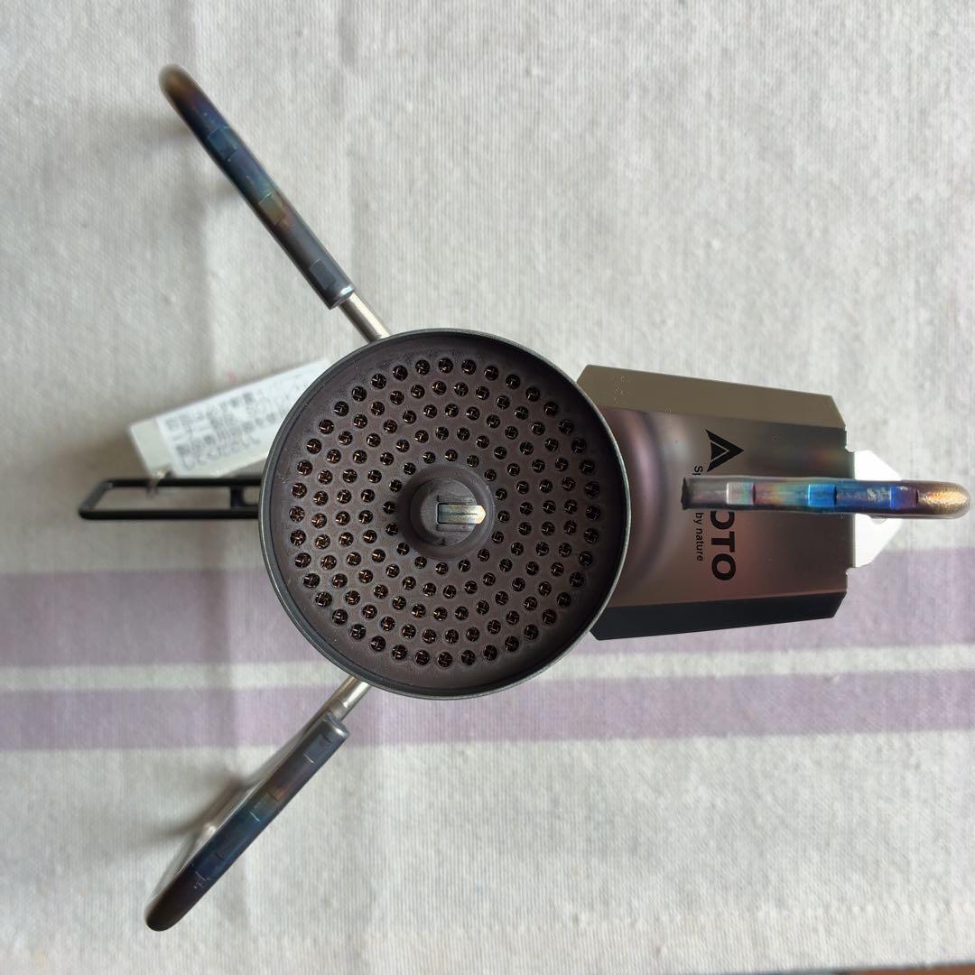 ⭐︎SOTO レギュレーターストーブ TriTrail ST-350 チタン製五徳