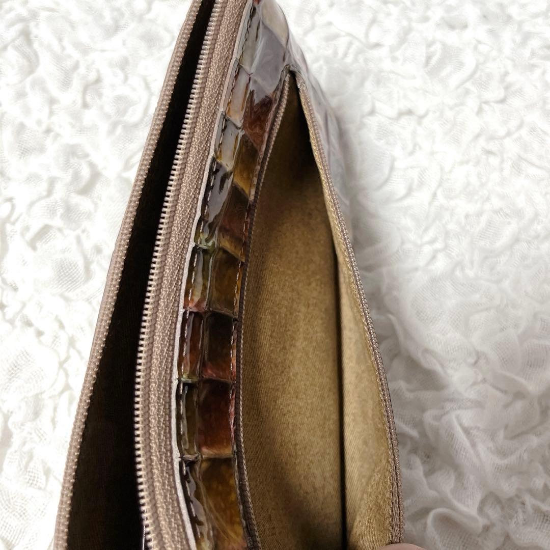 美品✨アタオ リモ ヴィトロ 長財布 セピアボルドー L字ファスナー