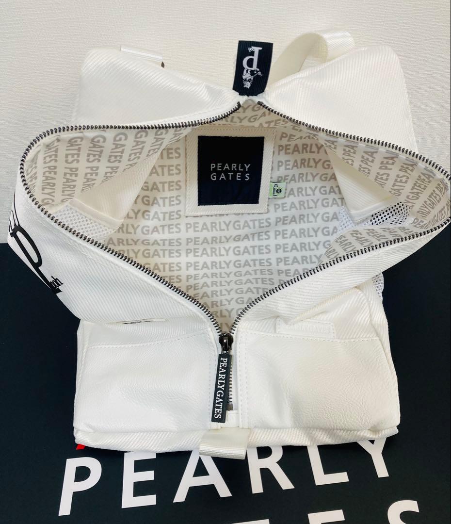 新品 パーリーゲイツ プーさんシューズケース 白 PEARLY GATES