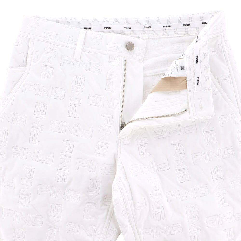 新品　PING APPAREL　ピン　ゴルフ　中綿パンツ　保温　暖パン　防寒防風