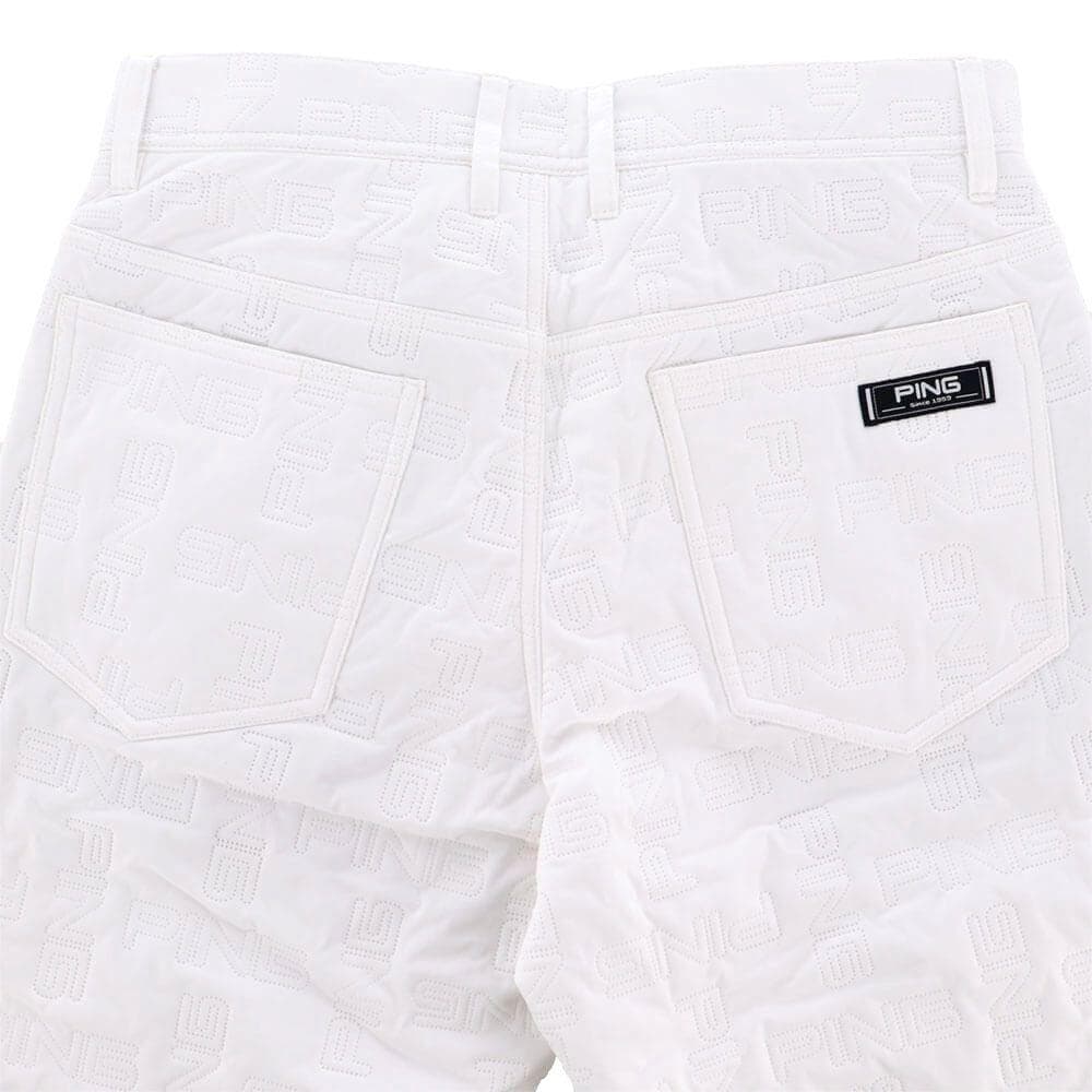 新品　PING APPAREL　ピン　ゴルフ　中綿パンツ　保温　暖パン　防寒防風
