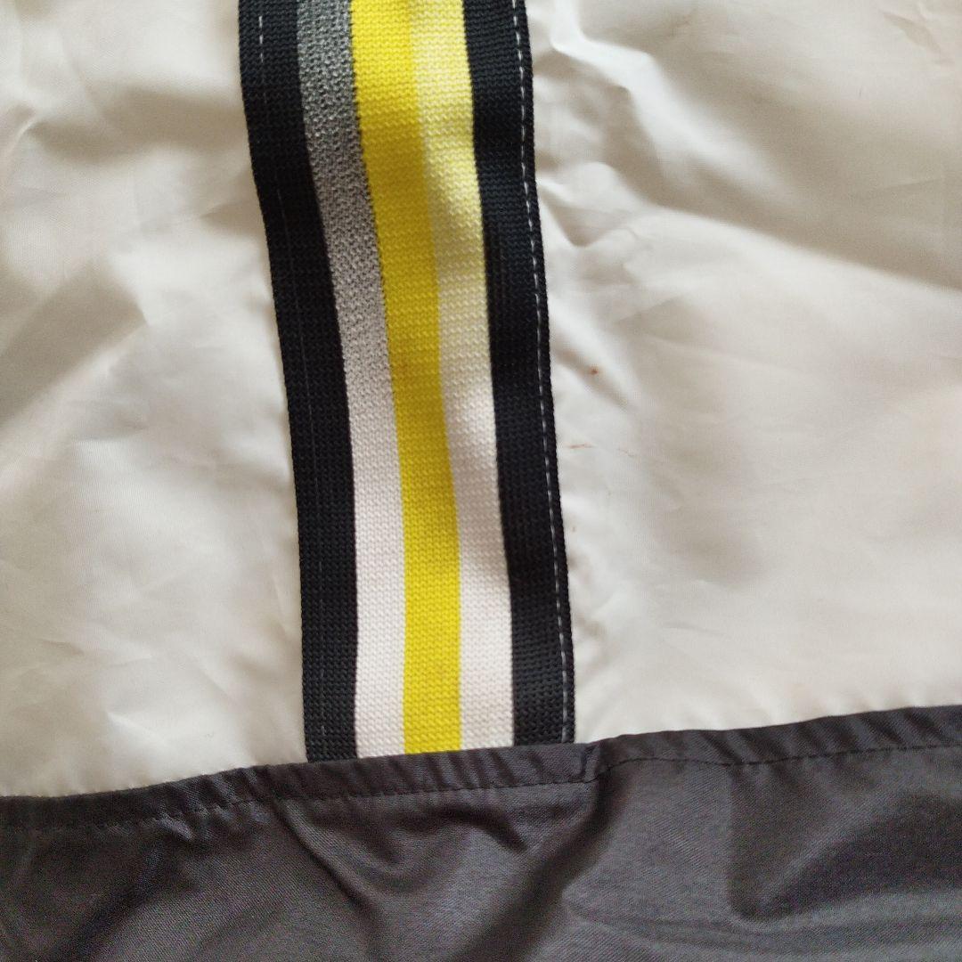 adidas フード付きジャケット 黒/黄色/白 Vintage 90s 00s