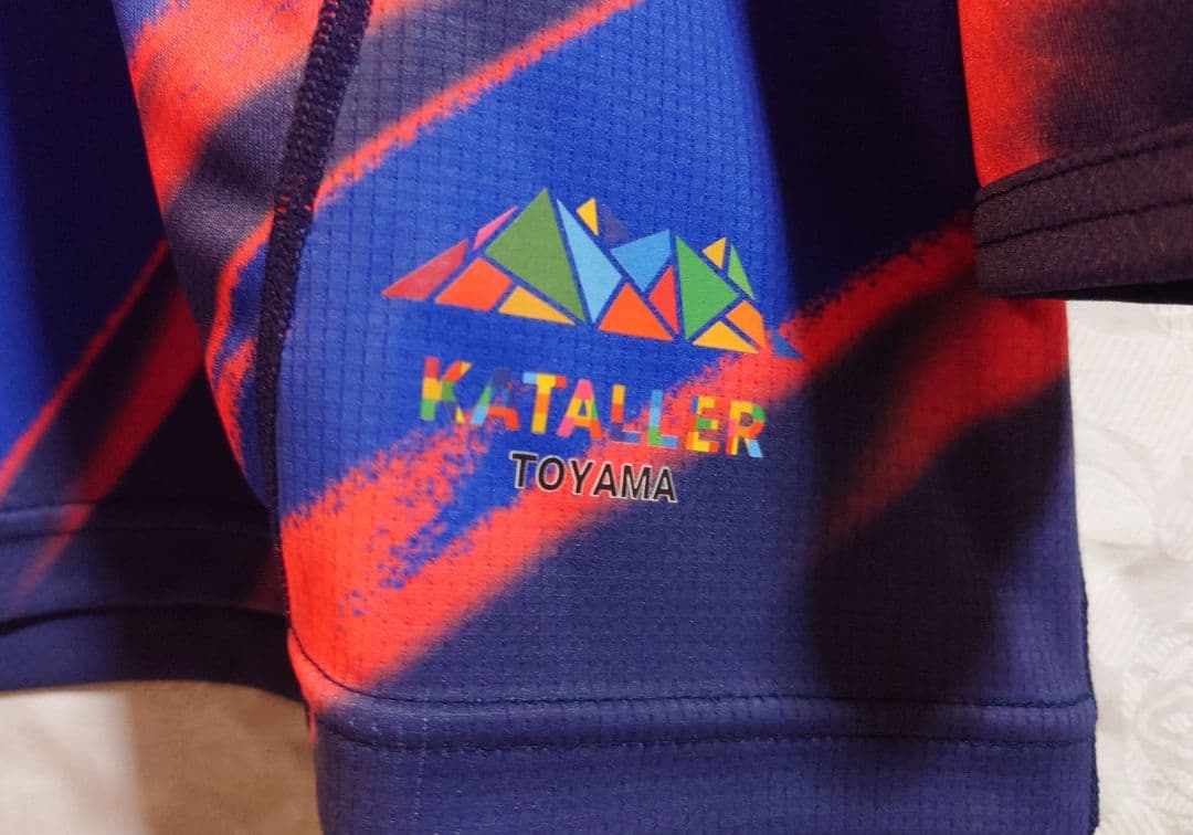 2025 カターレ富山 ホーム 長袖 ユニフォーム オーセ オーセンティック