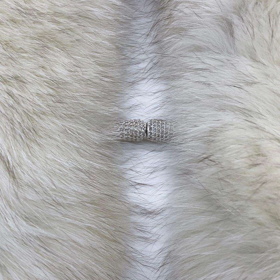 ✨美品✨サガフォックス ショール 本毛皮 ブルーフォックス リアルファー