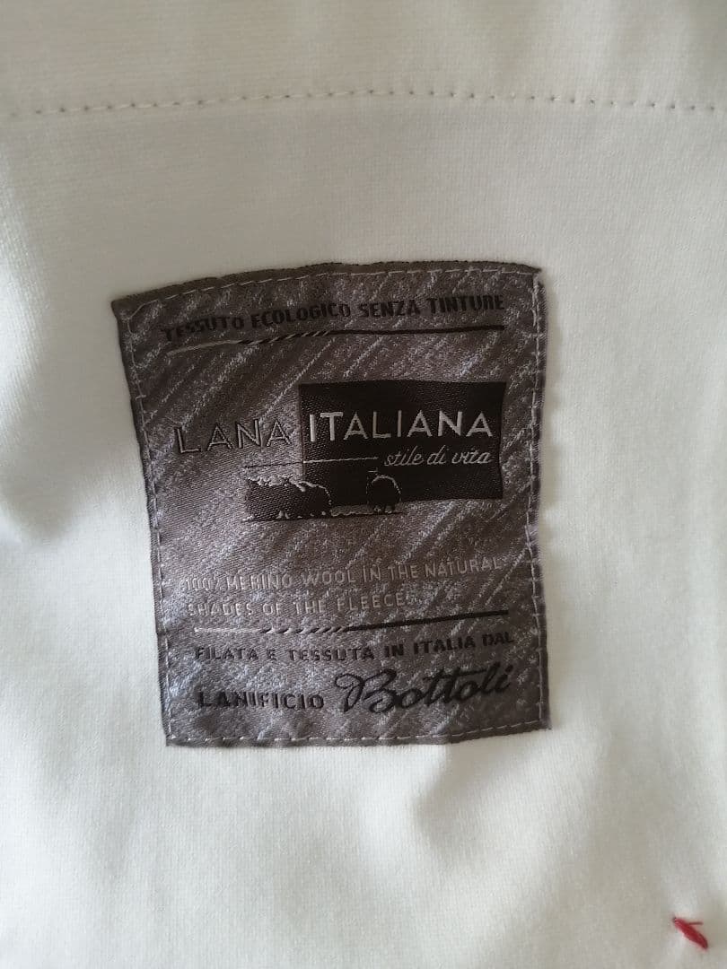 未使用　T-JACKET　ヴァージンウールカシミア　イタリア製チェスターコート