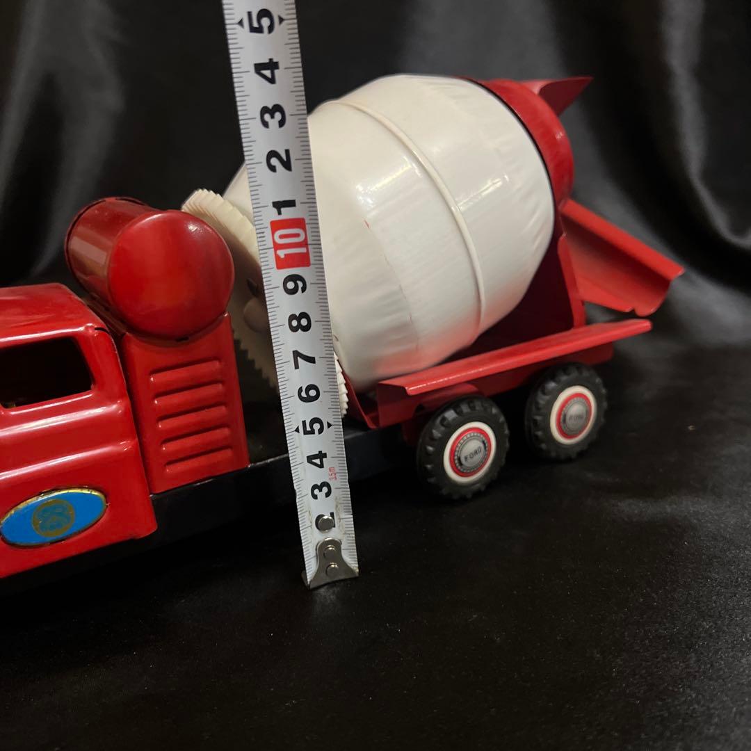 マルサン ブリキ コンクリートミキサー フリクション 昭和レトロ