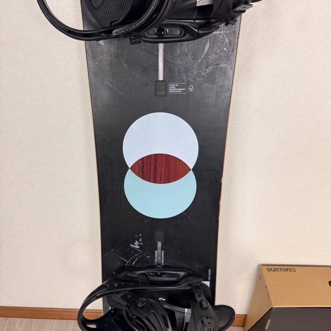 BURTON CUSTOM 158cm スノーボード CARTEL Mサイズ