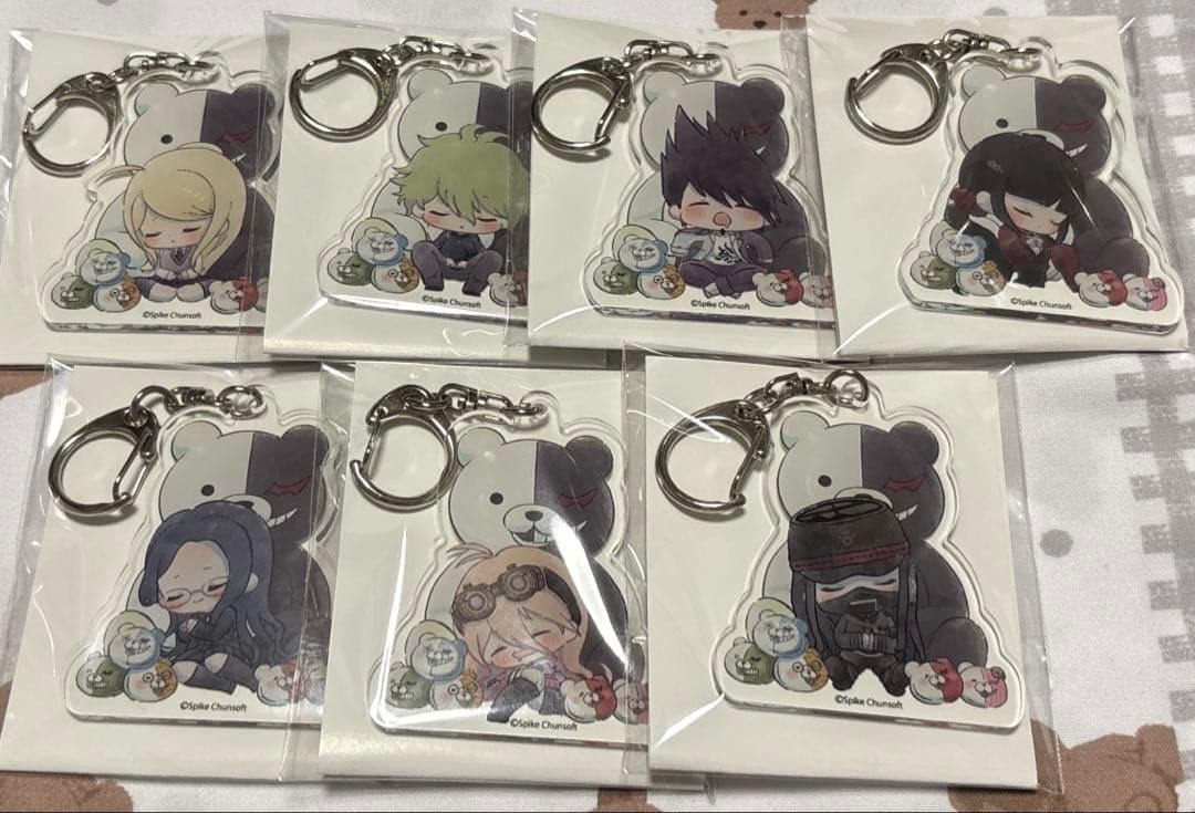 ニューダンガンロンパV3 すやきゃらアクリルキーホルダー 14点