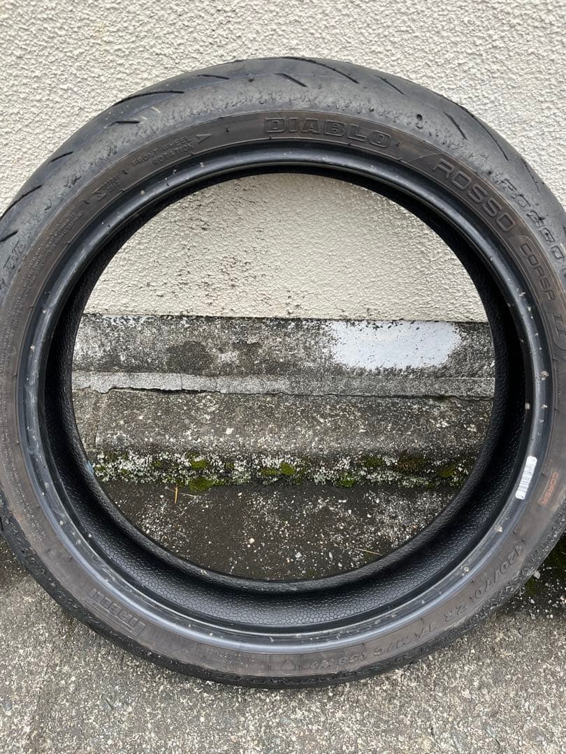 ピレリ　ロッソコルサⅡ 120/70/17 190/55/17