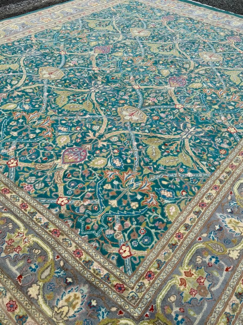 ペルシャ 絨毯 手織り タブリーズ 絨毯