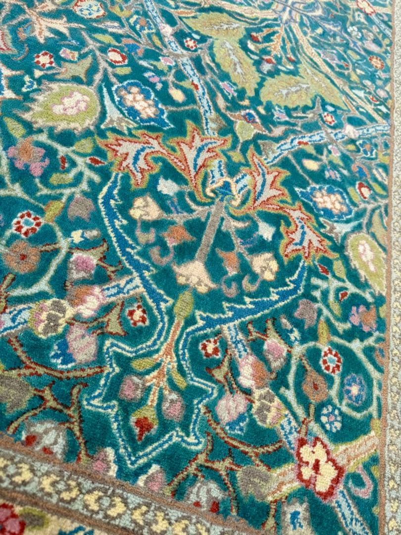 ペルシャ 絨毯 手織り タブリーズ 絨毯