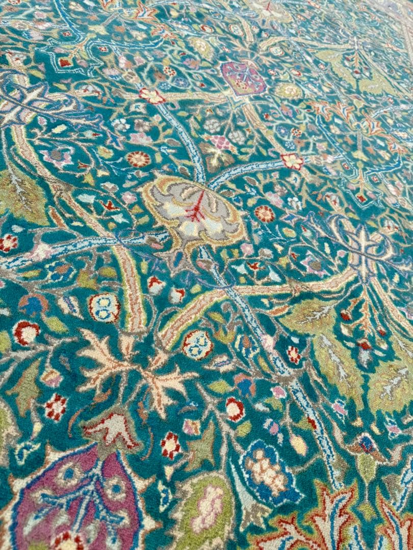 ペルシャ 絨毯 手織り タブリーズ 絨毯